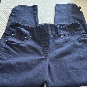 Ruby Rd. Dark Blue Denim Pants